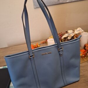 Michael Kors Sky Blue Tote